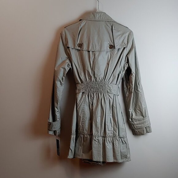 NWT Buffalo Belted Trench Coat - Picture 2 of 5